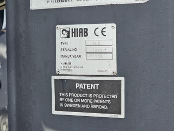 Scania R114.340 6x2 / HIAB CRANE + 25T HOOKLIFT